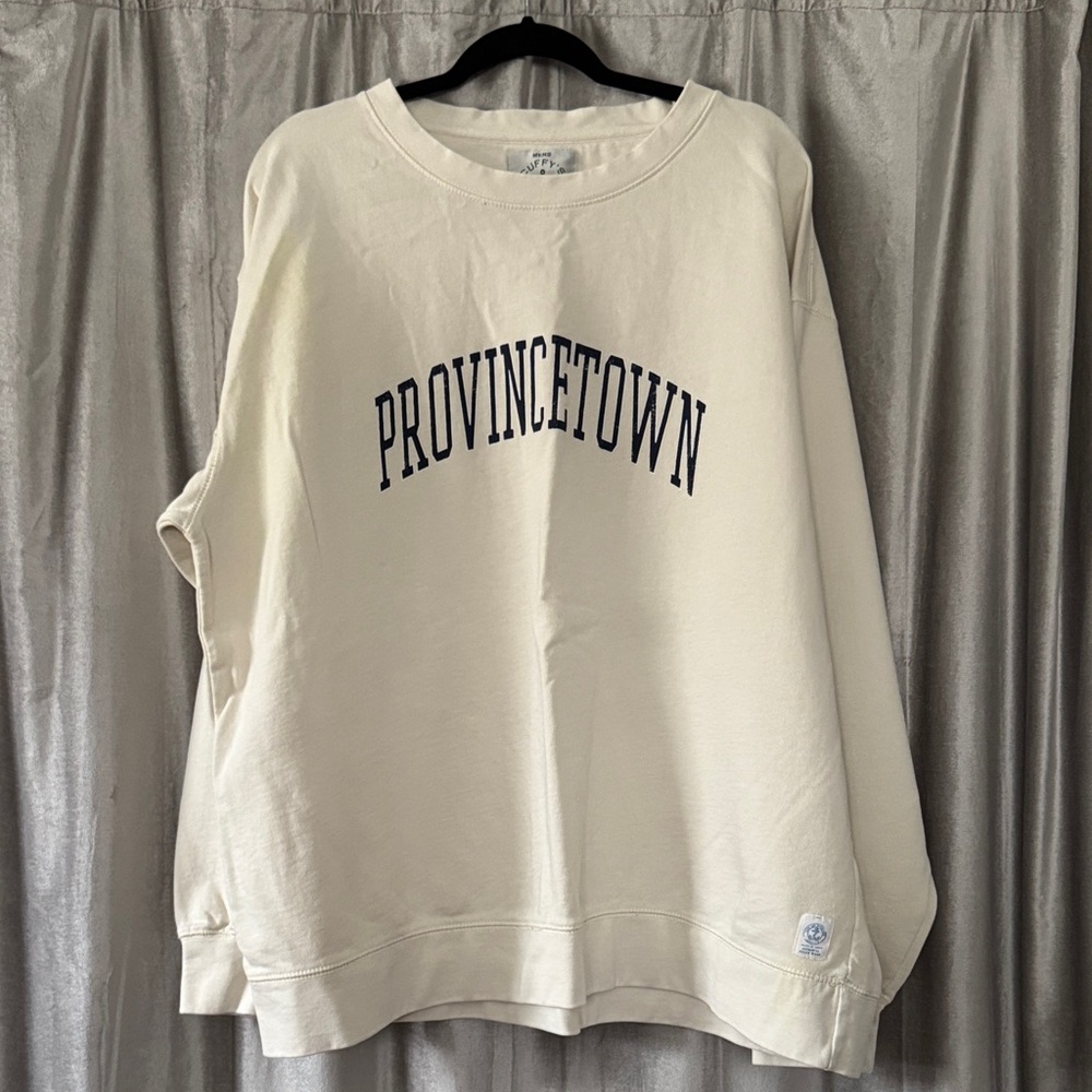 Jerzees Cream Provincetown Sweatshirt